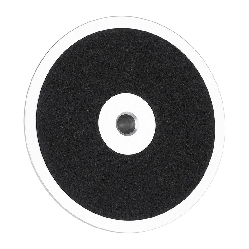 VBESTLIFE Black Record Weight Clamp LP Turntable Metal Disc Stabiliser