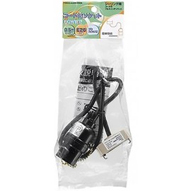 Yazawa Corporation Y02SCSS2605BK Cord Pull Switch Socket for Sealing Up to 60 W Base E26