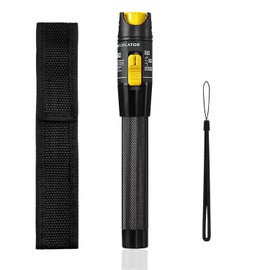 Visual Error Locator 50mW VFL Test Kit Range 50km 50mW Fiber Optic Cable Tester Meter VFL Red Light Pen Light Source Tester