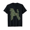 Military Poodle Camo Print US Dog Animal Veteran Men Gift