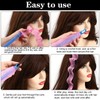 24 Pieces Hair Curlers Styling Kit Wave Style Hair Rollers