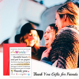 Thank You Card Poem Thank You Gifts for Women Men Thank You Gifts for Coworkers Teachers Pastor Appreciation Gifts for Dad Mom Christmas Stocking Stuffers for Teens Friends Nurse Cheer Coach Boss