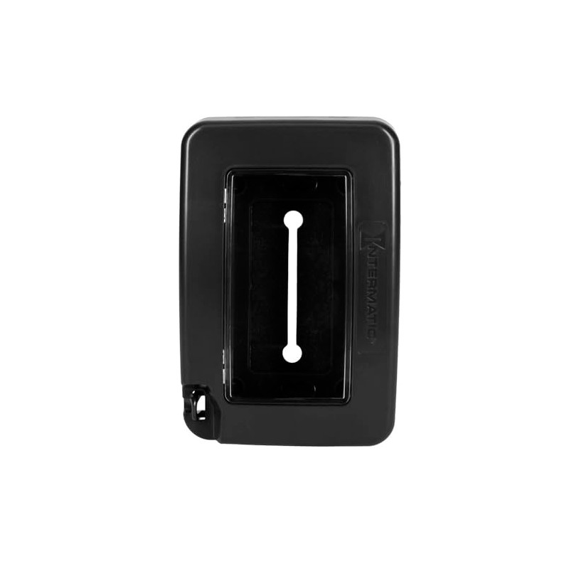 Intermatic WP6000BL Low-Profile In-Use Weatherproof Cover, Black - Durable Outdoor