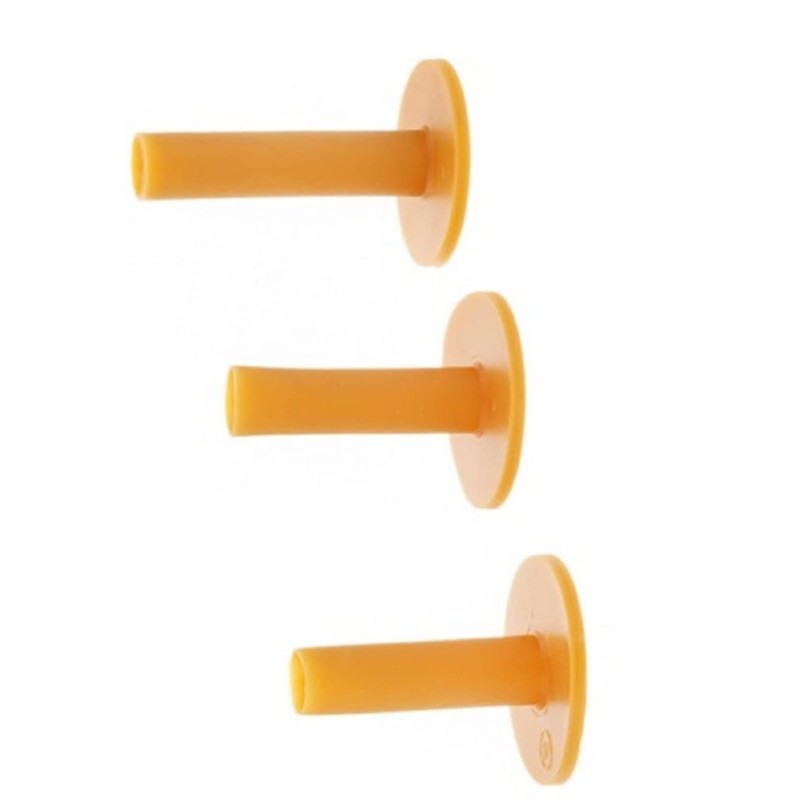 LL-Golf ® Set of 3 golf rubber range tees/rubber tees