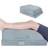 OasisSpace Adjustable Leg Elevation Pillow with Memory Foam- Leg Rest