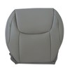 FZJDSD Gray Driver Side Bottom Microfiber Leather Replacement Seat Cover