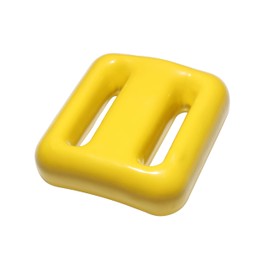 DiveTec Scuba Weights - Corrosion-Resistant, Coated Lead, Yellow, Available in 2.2LB & 4.4LB - Perfect for Diving & Snorkeling (4.4, Pounds)