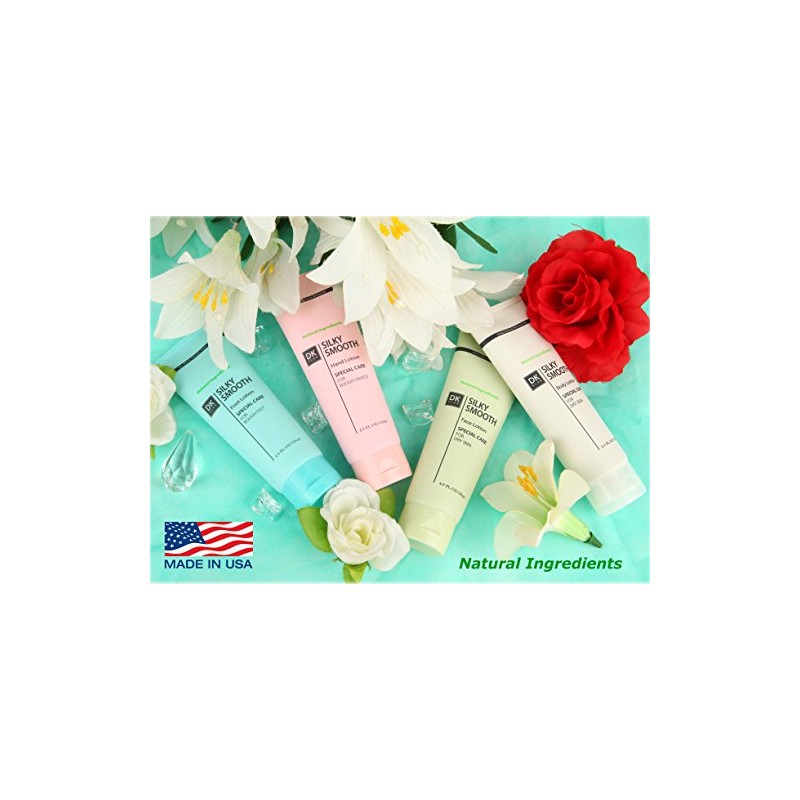 DK ELAN Silky Smooth Special Set (Face-Body-Foot) for Dry, Rough,