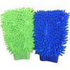 Manoplas de limpieza y lavado de autos, guantes de microfibra