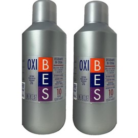 Schwarzkopf 2 BES OXI 10 Volume 3% Oxidizing Cream 33.81 oz ea  1000 ml  (101)