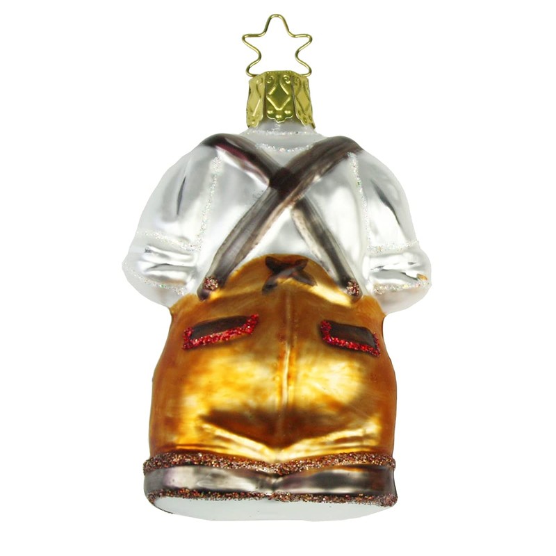Inge Glas Christmas Tree Decoration Lederhosen Wiesn Gaudi