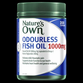 Nature's Own Buy Natures Own Odourless Fish Oil 1000mg 200 Capsules Online