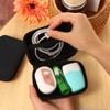 2PCS Waterproof Hard EVA Shockproof Carrying Case, Hard Drive Storage