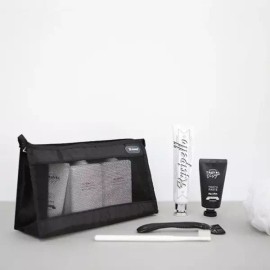 여행용품 세면파우치 여행 매쉬 다용도 파우치 용품 수납 [그레이] Travel Toiletry Pouch Travel Mesh Multi-purpose Pouch Storage [Gray]