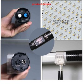Yidoblo LT-WY4 RGB LED Video Lightfor Studio Photography Interview Portrait YouTub (LT-WY4 BI-Color kit)