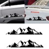 Baceyong Car Body Sticker Black Mountain PVC Car Sticker
