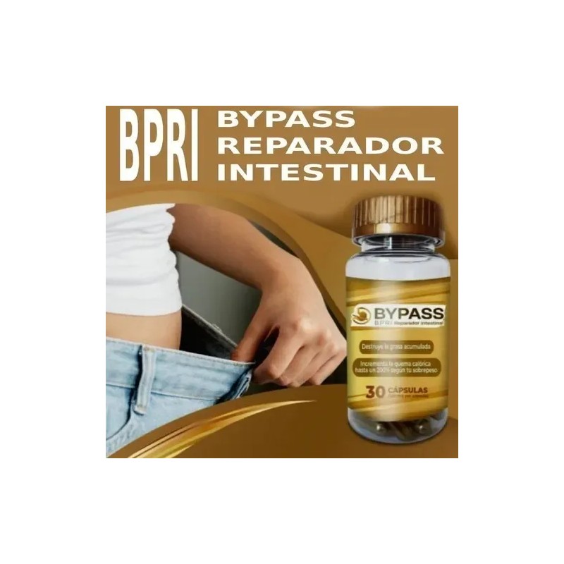Bypass Bpri 30 Caps Reparador Intestinal