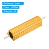 PATIKIL 100W 5 Ohm Aluminum Shell Resistor with Screws, Set