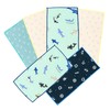 Kids' Mini Handkerchiefs 6 Pieces Set, Small Absorbent Handkerchiefs, Soft