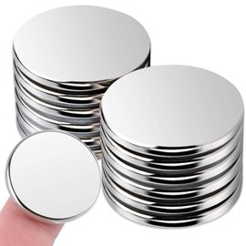 Strong Magnets for Crafts, 20x3mm Fridge Magnets Neodymium Disc, Heavy Duty Magnet s for Muti-Use, Round Rare Earth Magnet Small Whiteboards, Notice Board, DIY, Office