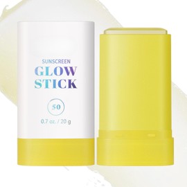 SPF 50 Korean Sunscreen for Face -Roll On Suncream- Lightweight,Water Resistant, No White Cast, Non-Greasy Feel -Shinning,Moisturizing Sun Cream-Strong UV Protection Anytime for All Skin Types