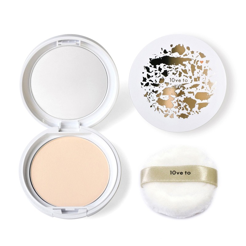 10ve to UV Powder, SPF50+/PA+++, 0.3 oz (10 g), Semi-Matte,