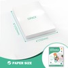 4x6 Removable Self-adhesive Vinyl Sticker Paper, Waterproof, 4R Size, Suitable