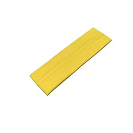 WESTEND CHOICE 7cm Wide Headbands Plain Stretchy Hairband Unisex Kylie Headband Bandeau Gym Exercise Headbands for Women & Men Soft Yoga Head Band (Yellow)