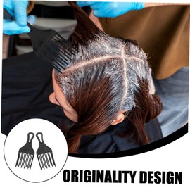 FOMIYES 6pcs Hair Styling Comb Fade Comb Straightening Men's Hair Wide Tooth Hairdressing Rake Professional Stylist Tool