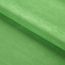 Luxury Faux Suede Fabric Material 225g Grass Green, 1metre 150cm x 100cm