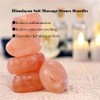 Windfulogo 2 Pcs Himalayan Salt Massage Stones Hot Massage Cold