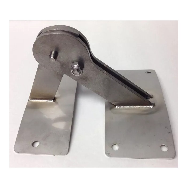 BBQgaskets.com Weber Smokey Mountain Lid Hinge & Gasket Mod Parts