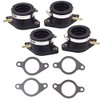 Autoparts Carburetor Intake Boot Set Replacement for Yamaha XJ550 Maxim