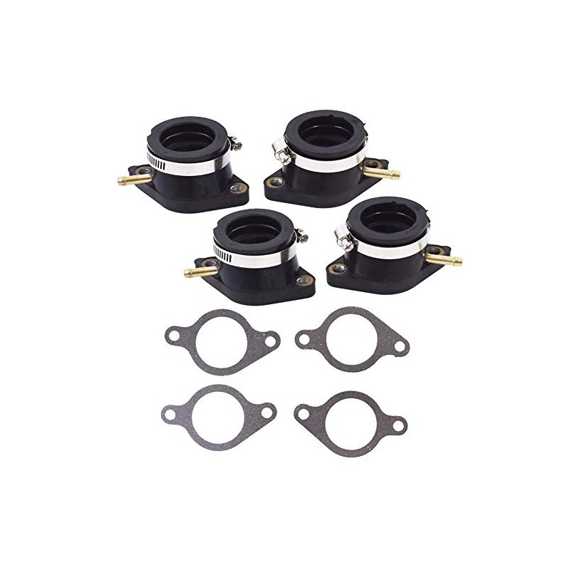 Autoparts Carburetor Intake Boot Set Replacement for Yamaha XJ550 Maxim