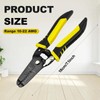 ASIRYVA 10-22 AWG Multi Gauge 7" Precise Wire Strippers, Cable