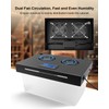 Electric Humidifier for Cabinet with Humidity Temperature Control, 110V Circulating