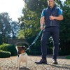 HUNTER Freestyle Dressage Collar Orange Durable Rope with Polyamide Core,