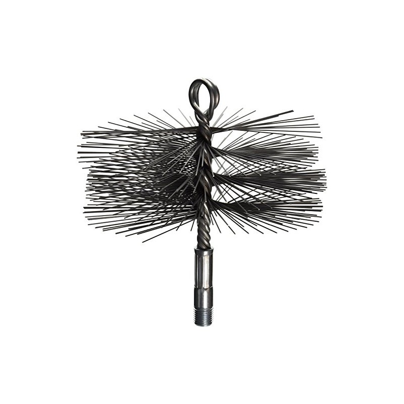 MEECO'S RED DEVIL 30600 6-Inch Round Wire Chimney Brush