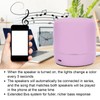 Portable Bluetooth Speaker, Bluetooth 5.0 280Hz‑16KHz Bass Stereo Mini Travel