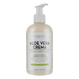 Crema De Aloe Vera Calmante, Hidratante, Humectante 250ml Tipo De Piel Todo Tipo De Piel