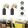 1619X08020 4 Pack Carbon Brushes, Skilsaw Brushes Replacement for Skil