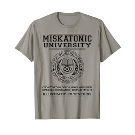 Miskatonic University Cryptozoology department T-Shirt