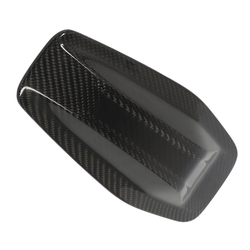 Roof Antenna Cover Glossy Carbon Fiber Protective Decorative Antenna Cover