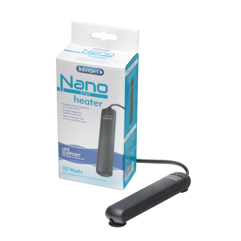 Interpet Nano Stat Heater for Aquariums, 10 W
