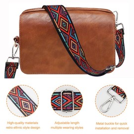 2 Stück Wechselgurt für Taschen,Bauchtasche Breiter Gurt für Crossbody Bag Umhängetasche,Taschengurt Blau und Rot Bag Strap,Taschenriemen Handtaschengurte zum Wechseln,Gurt Umhängegurt für Taschen