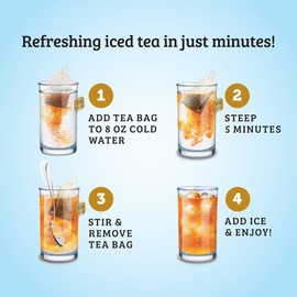 Twinings Cold Brewed Iced Tea Bag Variety Sampler (Pack of 24)