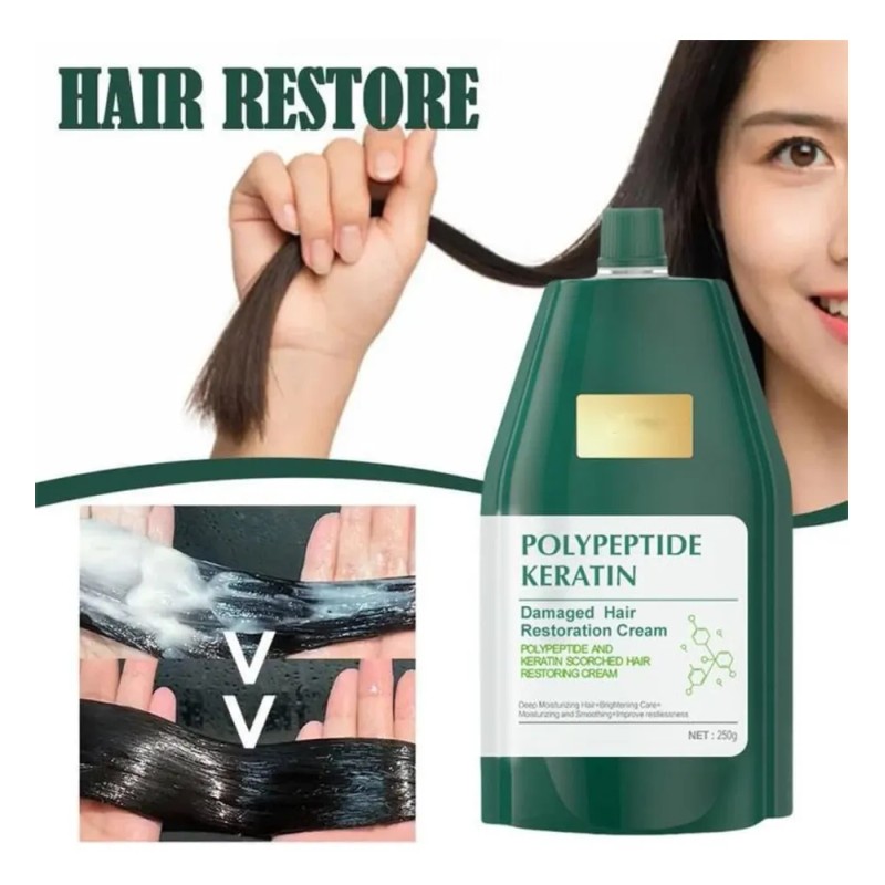 Mascarilla Capilar Acondicionadora Profunda Con Queratina Po