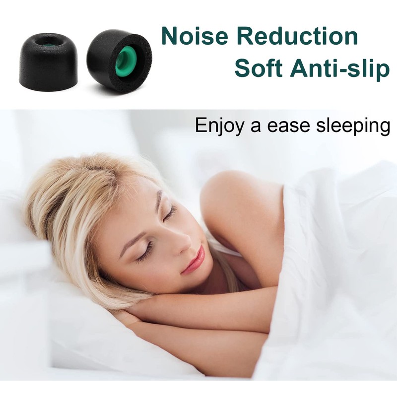 Memory Foam Eartips Ear Buds for Sony WF-1000XM4 Ear Tips