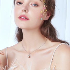 YAFEINI Capybara Gifts Necklace Sterling Silver Capybara Pendant Necklace Capybara Jewelry for Women