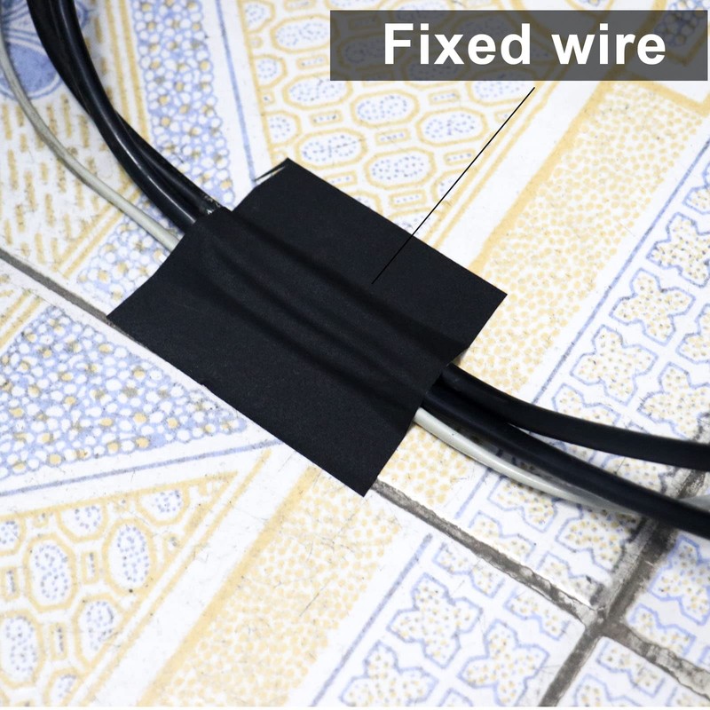 BOMEI PACK Gaffer Tape, Black, 3 Inch x 36 Yards,